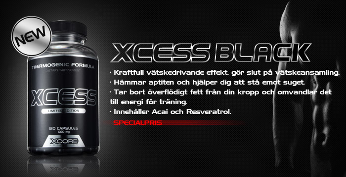 Xcess Black 120 caps
