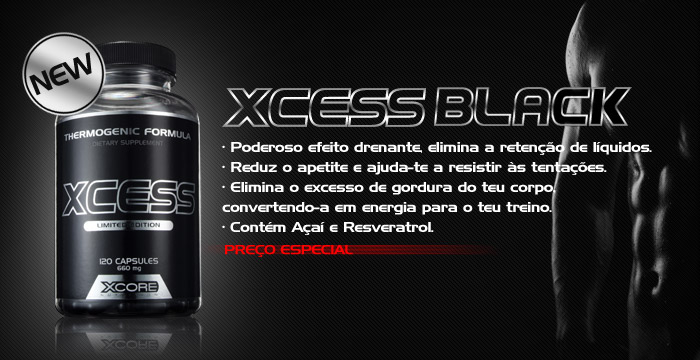 Xcess Black 120 caps