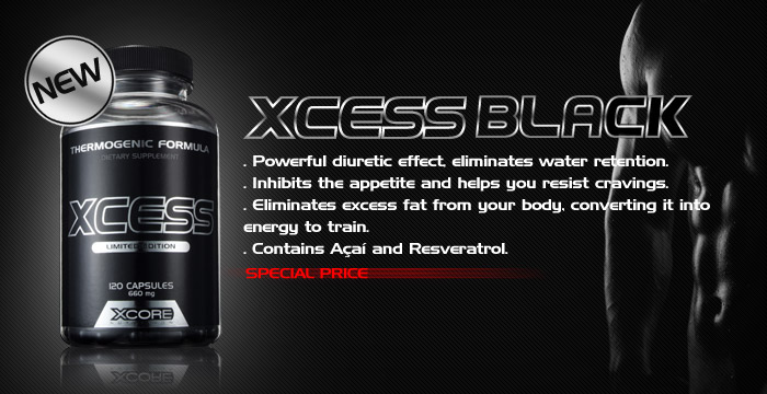 Xcess Black 120 caps