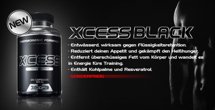 Xcess Black 120 caps