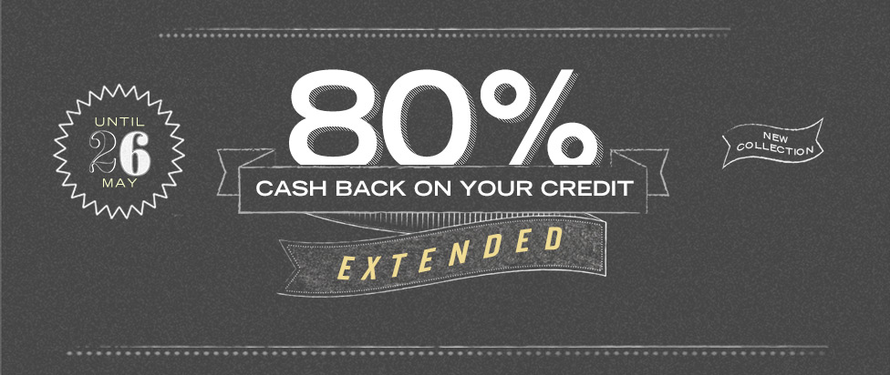 Slideshow 80% Cashback Woman